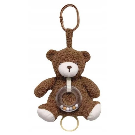 TULILO pliušinis, grojantis pakabinamas žaislas 18 cm TULILO pliušinis, grojantis pakabinamas žaislas 18 cm