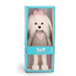 Orange Toys Pliušinis žaislas, Laimingas šuniukas, Laiminga Mimi: Rožinė širdelė (38cm)
