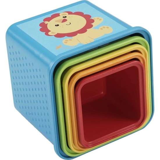 Fisher Price kubelių piramidė Fisher Price kubelių piramidė