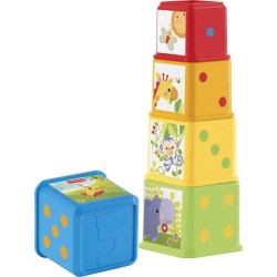 Fisher Price kubelių piramidė