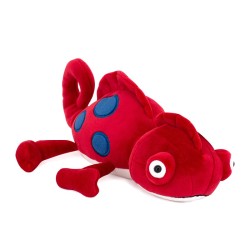 Orange Toys Pliušinis žaislas Raudonas chameleonas (30 cm)