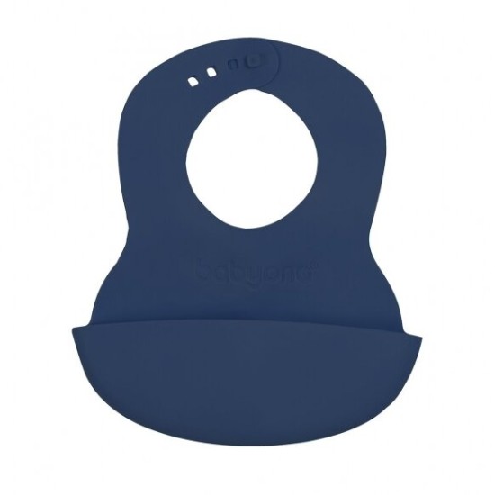 BabyOno seilinukas minkšto plastiko nuo 6 mėn. BabyOno seilinukas minkšto plastiko nuo 6 mėn.