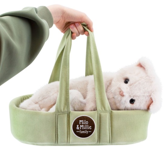 Orange Toys Pliušinis žaislas, Milo ir Millie, Baltoji katė Millie (40 cm) Orange Toys Pliušinis žaislas, Milo ir Millie, Baltoji katė Millie (40 cm)