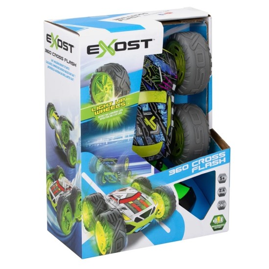 EXOST Radijo bangomis valdomas automobilis „360 Cross Flash“, 1:18