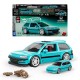 MATTEL BRICK SHOP HOT WHEELS 1:32 Honda Custom ’90 Civic EF konstruktorius