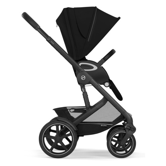 Cybex Talos S Lux V2 vežimėlis BLK Moon Black, juodas Cybex Talos S Lux V2 vežimėlis BLK Moon Black, juodas