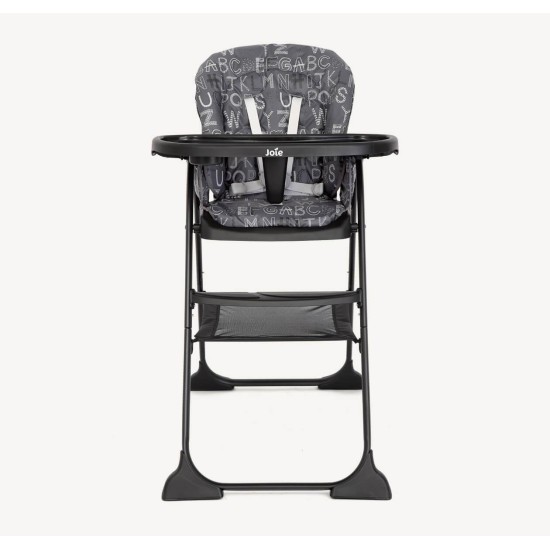 JOIE Mimzy Snacker maitinimo kėdutė ABC Charcoal