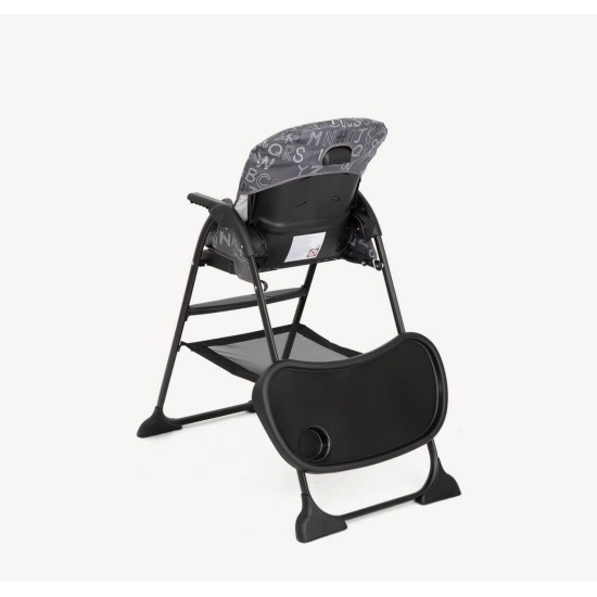 JOIE Mimzy Snacker maitinimo kėdutė ABC Charcoal