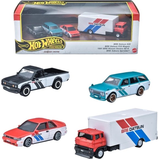 HOT WHEELS PREMIUM kolekcinis automobilių rinkinys HOT WHEELS PREMIUM kolekcinis automobilių rinkinys