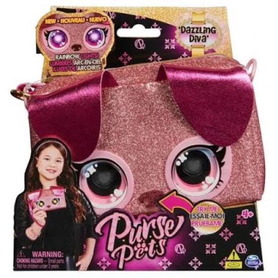PURSE PETS Interaktyvi delninukė Šuniukas PURSE PETS Interaktyvi delninukė Šuniukas