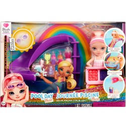 „Rainbow High Littles“ žaidimų rinkinys  „DIENA PRIE BASEINO“ su lėlytė