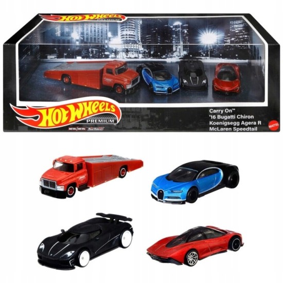 HOT WHEELS PREMIUM kolekcinis automobilių rinkinys HOT WHEELS PREMIUM kolekcinis automobilių rinkinys