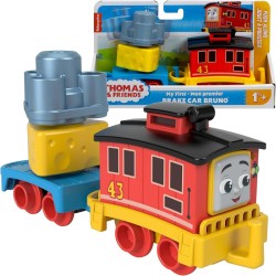 „Thomas & Friends“: „Mano pirmasis Bruno“ – stumiamas žaislinis traukinukas su vagonu