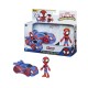 HAS veiksmo figūrėlė (10cm) Spidey su transporto priemone HAS veiksmo figūrėlė (10cm) Spidey su transporto priemone