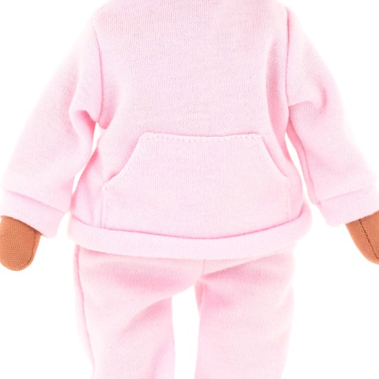Orange Toys Aprangos komplektas Sweet Sisters lėlėms: rožinis sportinis kostiumas Orange Toys Aprangos komplektas Sweet Sisters lėlėms: rožinis sportinis kostiumas