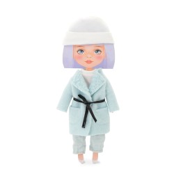 Orange Toys Aprangos komplektas Sweet Sisters lėlėms: mėtų spalvos paltas