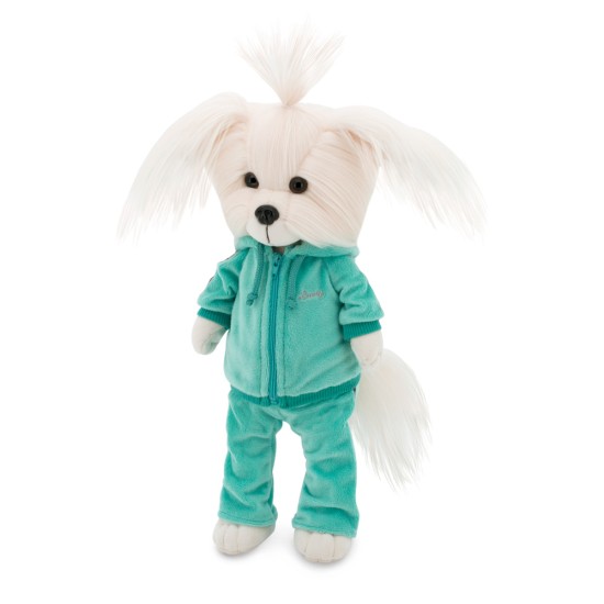 Orange Toys Pliušinis žaislas, Laimingasis šuniukas, Laimingoji Mimi: su mėtiniu sportiniu kostiumu(38 cm) Orange Toys Pliušinis žaislas, Laimingasis šuniukas, Laimingoji Mimi: su mėtiniu sportiniu kostiumu(38 cm)