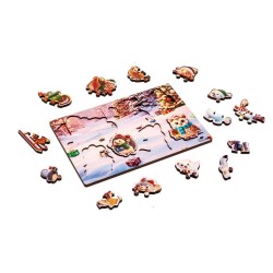 PUZZLEOK dėlionės su išimamomis detalėmis 20 det