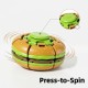 Press Gyroball – burgerio formos sukutis