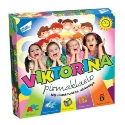 Lietuviškas stalo žaidimas “Pirmaklasio Viktorina”