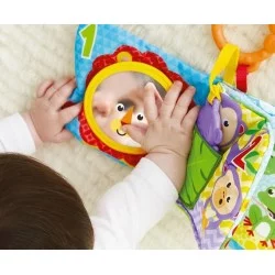 FISHER PRICE lavinanti medžiaginė knygelė