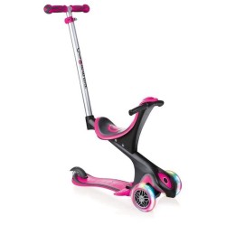 Globber Evo Comfort Lights 5in1 paspirtukas  šviečiančiais ratais