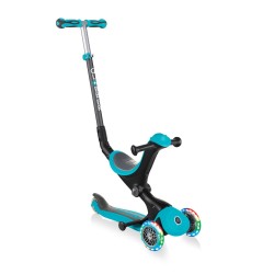 Globber GO UP Deluxe lights paspirtukas šviečiančiais ratais