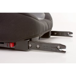 4Baby autokėdutė HI-FIX 125-150CM juoda I-SIZE