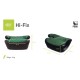 4Baby autokėdutė HI-FIX 125-150CM tamsiai žalia I-SIZE 4Baby autokėdutė HI-FIX 125-150CM tamsiai žalia I-SIZE