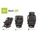 4Baby autokėdutė MATT-FIX 40-150CM I-SIZE juoda