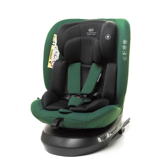 4Baby autokėdutė MATT-FIX 40-150CM I-SIZE žalia
