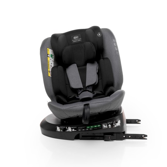 4Baby autokėdutė MATT-FIX 40-150CM I-SIZE tamsiai pilka
