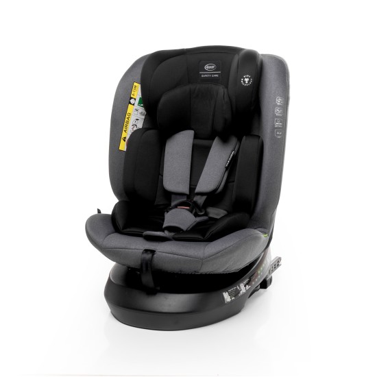 4Baby autokėdutė MATT-FIX 40-150CM I-SIZE tamsiai pilka
