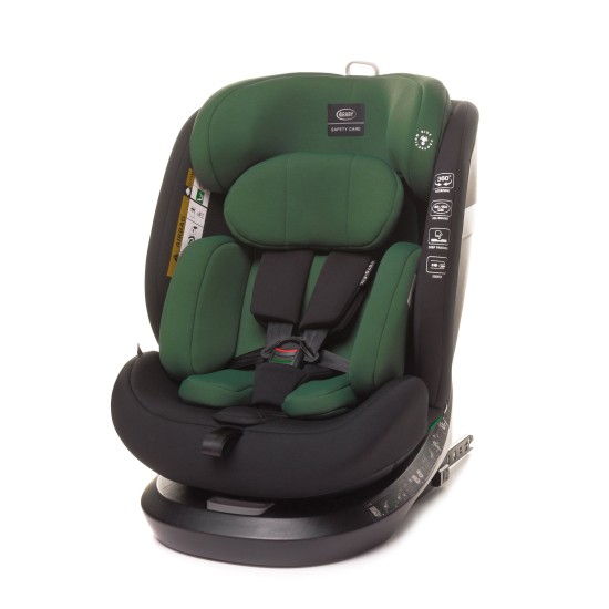 4Baby autokėdutė ROTO-FIX 40-150CM I-SIZE tamsiai žalia