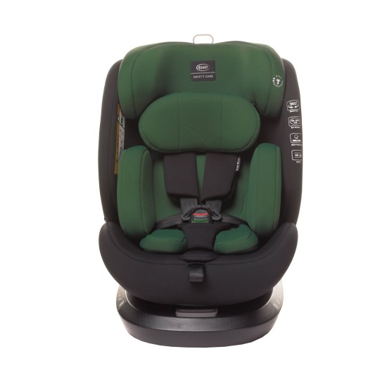 4Baby autokėdutė ROTO-FIX 40-150CM I-SIZE tamsiai žalia