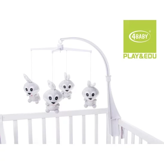 4Baby karuselė kiškis R08 4Baby karuselė kiškis R08