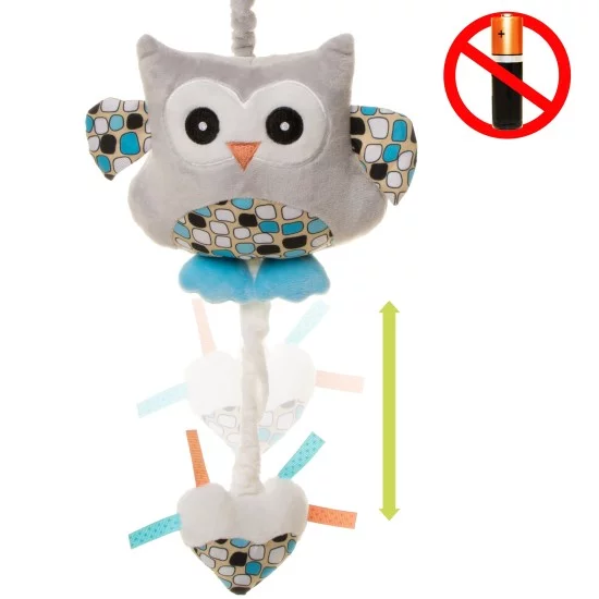 4Baby muzikinas žaislas vežimėliui pelėdžiukas rožinis OP01 4Baby muzikinas žaislas vežimėliui pelėdžiukas rožinis OP01