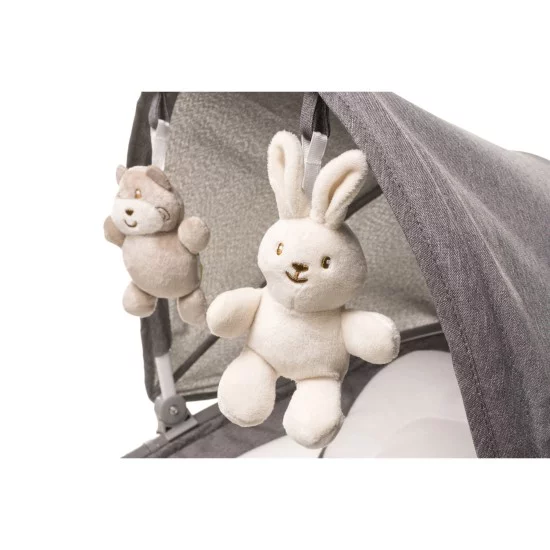 4Baby supynės ROCK N RELAX XXIII pilka 4Baby supynės ROCK N RELAX XXIII pilka
