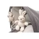 4Baby supynės ROCK N RELAX XXIII pilka 4Baby supynės ROCK N RELAX XXIII pilka