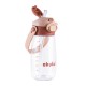 Akuku gertuvė su šiaudeliu 480ml pilkas mocha A0726 Akuku gertuvė su šiaudeliu 480ml pilkas mocha A0726