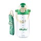 Akuku gertuvė su šiaudeliu 480ml pilkas žalia A0724 Akuku gertuvė su šiaudeliu 480ml pilkas žalia A0724