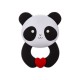 Akuku silikoninis kramtukas panda A0055