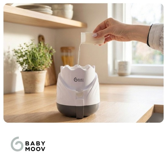 Babymoov elektroninis maistelio šildytuvas Tulipe A002027 Babymoov elektroninis maistelio šildytuvas Tulipe A002027
