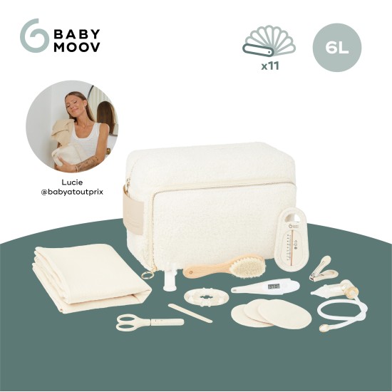 Babymoov kūdikio priežiūros rinkinys 11 aksesuarų baltas A032009 Babymoov kūdikio priežiūros rinkinys 11 aksesuarų baltas A032009