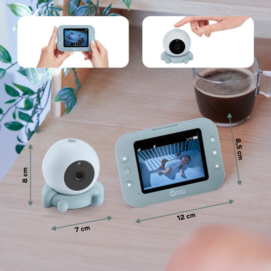 Babymoov mobili video auklė kūdikiui 3,5’’ YOO Roll A014431 Babymoov mobili video auklė kūdikiui 3,5’’ YOO Roll A014431