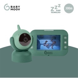 Babymoov mobili video auklė kūdikiui sukasi pasikreipia 3,2’’ YOO Twist A014425