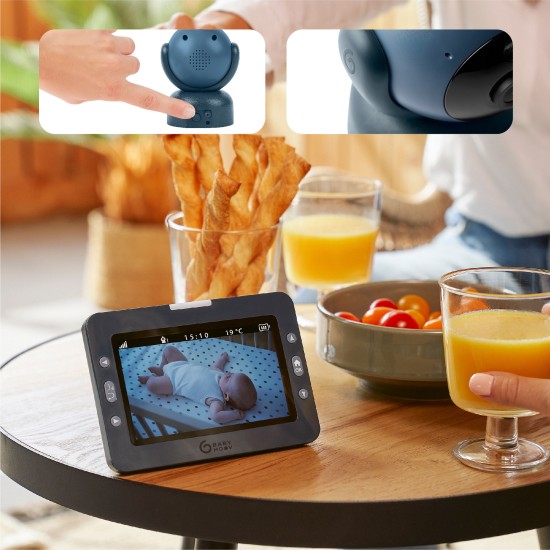 Babymoov mobili video auklė kūdikiui sukasi pasikreipia 5’’ YOO MASTER + HD A014435 Babymoov mobili video auklė kūdikiui sukasi pasikreipia 5’’ YOO MASTER + HD A014435