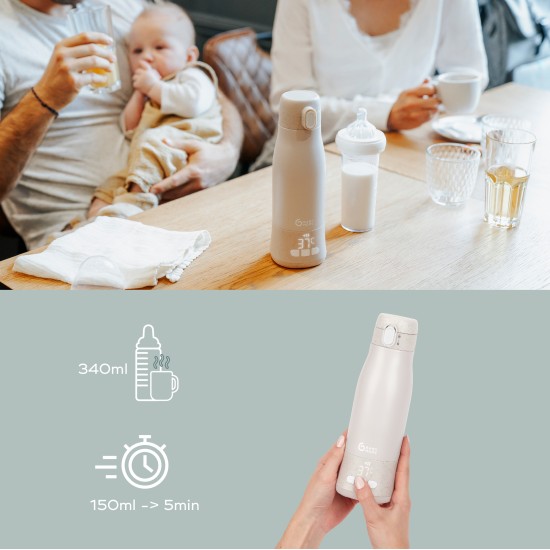 Babymoov šildytuvas kelioninis Moov & Feed kreminis A002103 Babymoov šildytuvas kelioninis Moov & Feed kreminis A002103