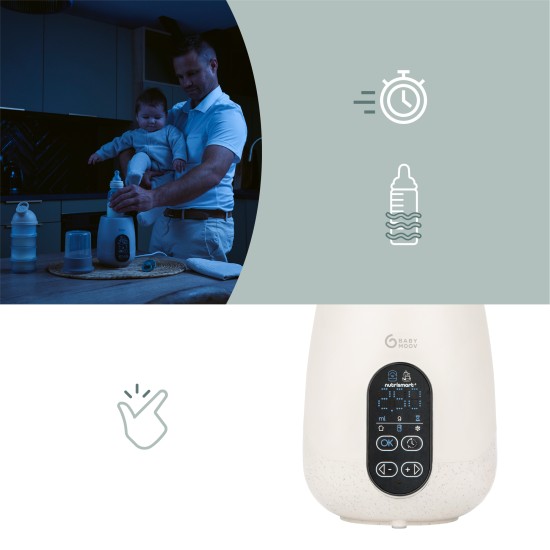 Babymoov šildytuvas sterilizatorius kūdikių buteliukams automobiliui NutriSmart+ A002034