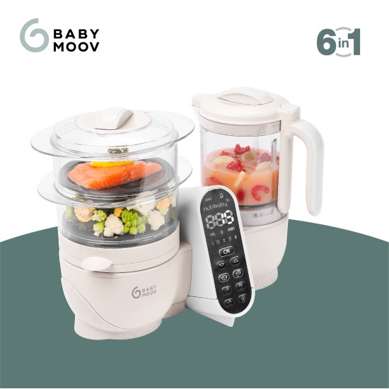Babymoov trintuvas garintuvas Nutribaby + 6/1 kreminis A001135